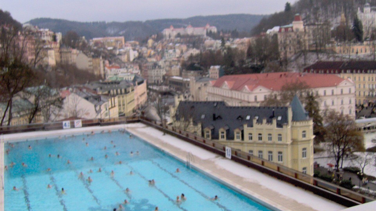 Termální bazén hotelu Thermal